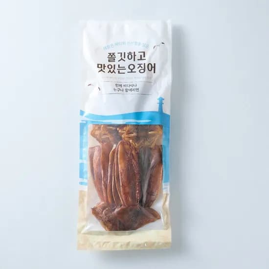 쫄쫄이 오징어 6-10미 400g 1개