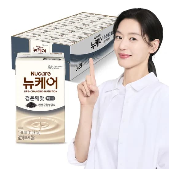 대상 뉴케어 검은깨맛 미니 완전균형영양식 150ml 24개