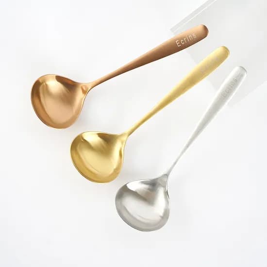 에크렌 스텐 국자 실버 19.3cm 1개