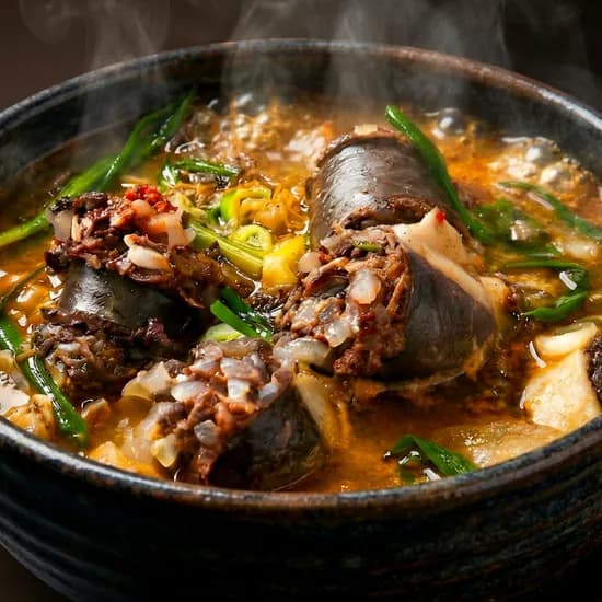 유비푸드 얼큰순대국, 640g, 5개