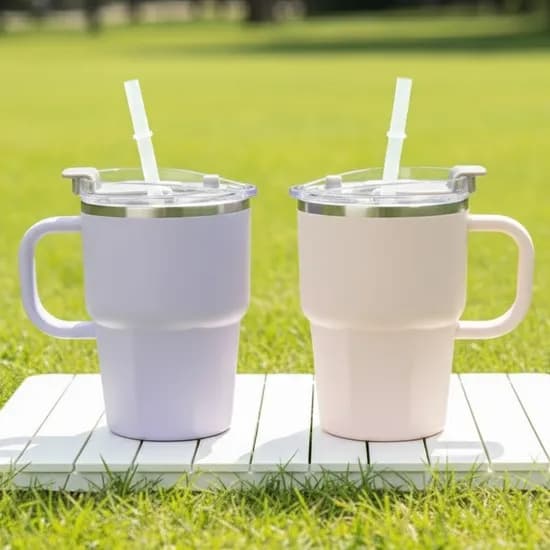 에코페어 스텐 머그 텀블러, 600ml, 2개