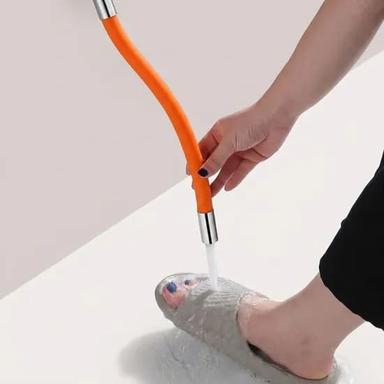 다용도 수도 연장호스 그레이 50cm 1개