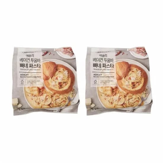애슐리 베이컨 투움바 빠네파스타 600g 2개