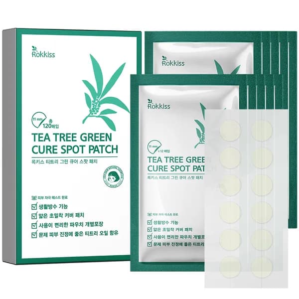 록키스 티트리 그린 큐어 스팟 패치 120매입 2개
