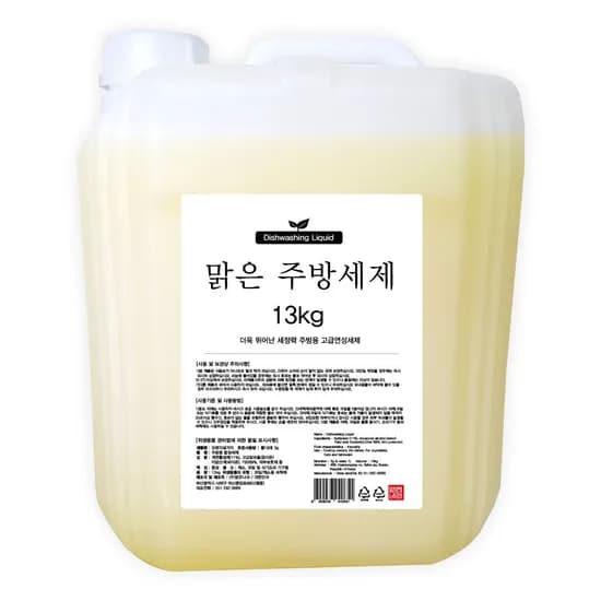 주림나라 맑은주방세제 업소용 13kg 1개