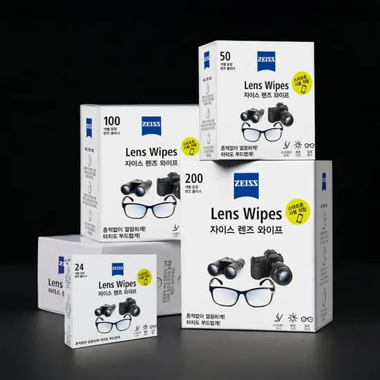 자이스 렌즈 와이프 안경닦이, 100매, 1개