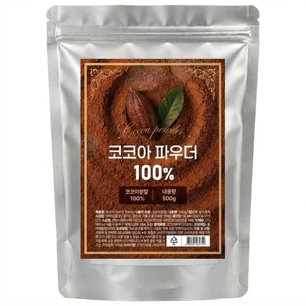 두바이쫀득쿠키 정품 코코아분말 500g