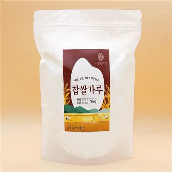 서창방앗간 건식찹쌀가루 1kg 1개