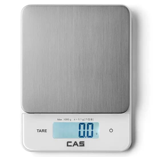 카스 전자저울 K-17 화이트 1000g 1개