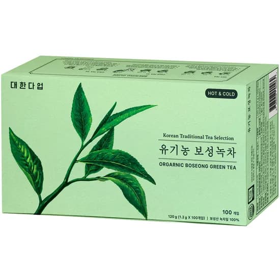대한다업 유기농 보성녹차, 1.2g, 100개입, 1개