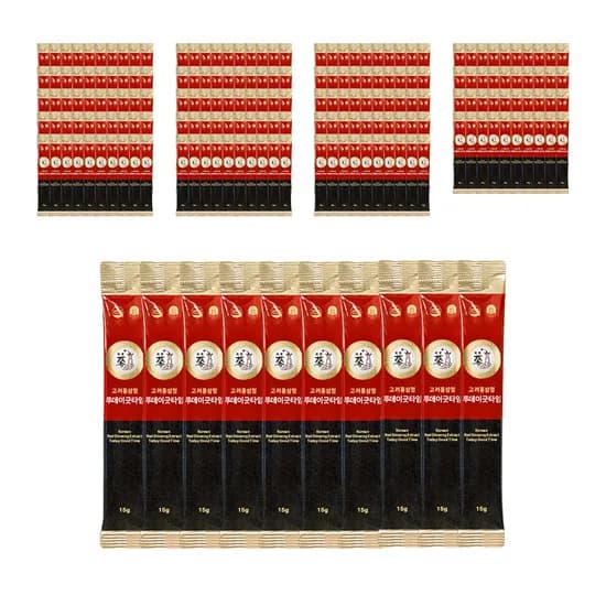 풍년보감 고려홍삼정 투데이굿타임, 15g, 200포 + 쇼핑백, 1개, 1세트