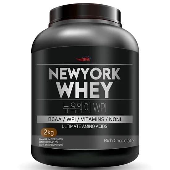 뉴욕웨이 WPI 유당제로 단백질보충제 프로틴 분리유청단백질 2kg 1개