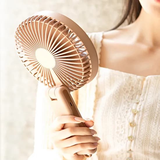 코비 빅헤드 접이식 선풍기, BigFan16, 트렌디 모카, 1개