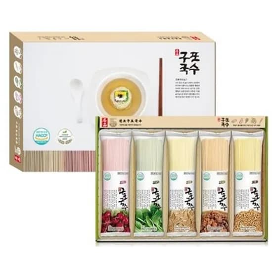 구포국수 원조 구포국수 선물세트 315g 5개