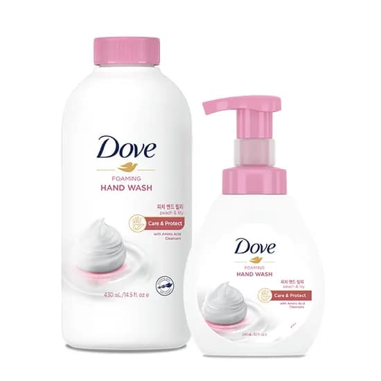 도브 포밍 핸드워시+리필, 240ml+430ml, 1세트