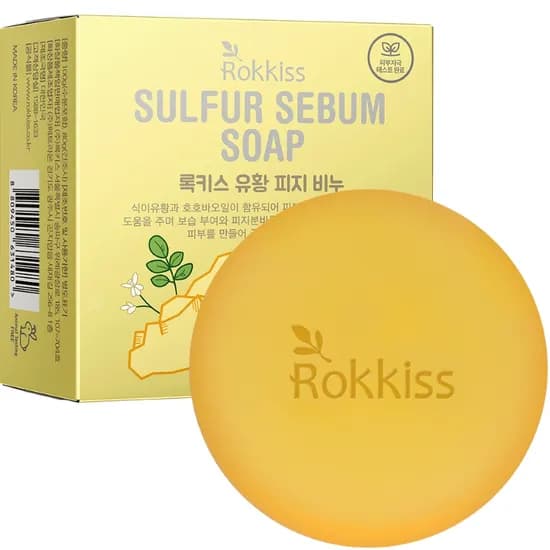 록키스 유황 피지 비누 100g 2개