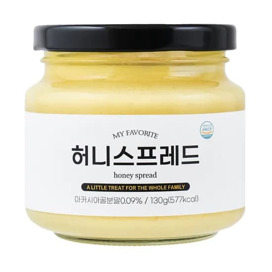 프프프베이커리 빵 버터 허니 스프레드 잼 130g 1개