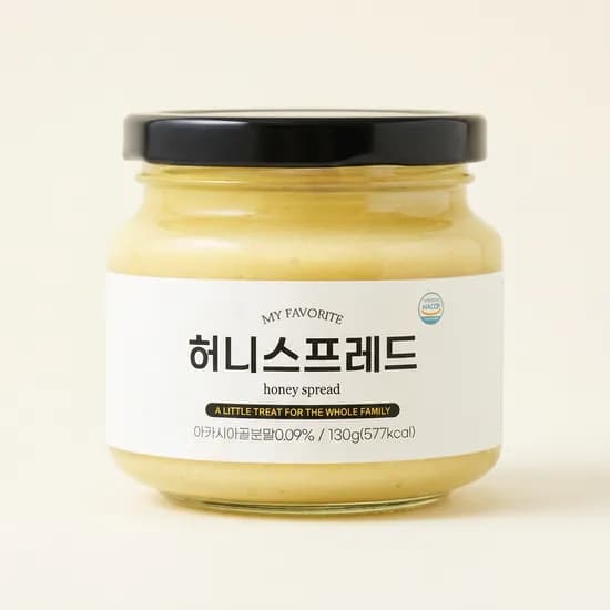 프프프베이커리 빵 버터 허니 스프레드 잼 130g 2개