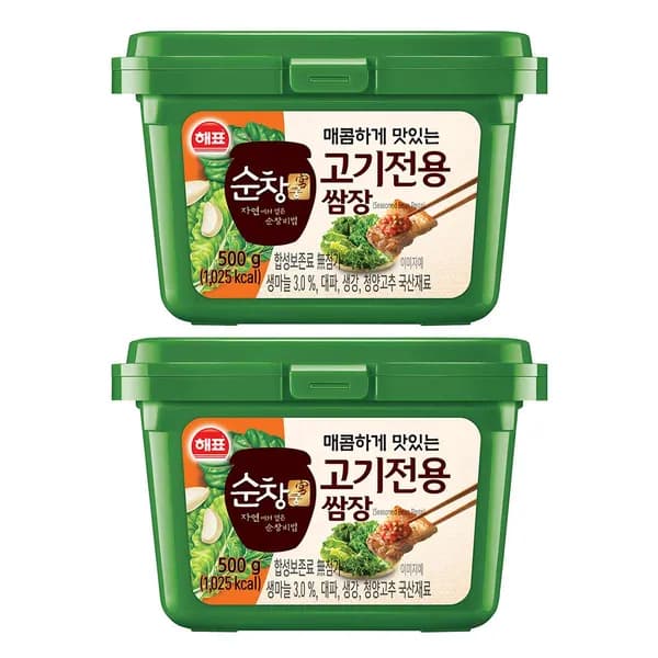 사조 순창궁 고기전용 쌈장 500g 2개
