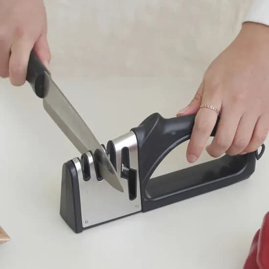 하우스팁 4 in 1 포인원 칼갈이 블랙 1개