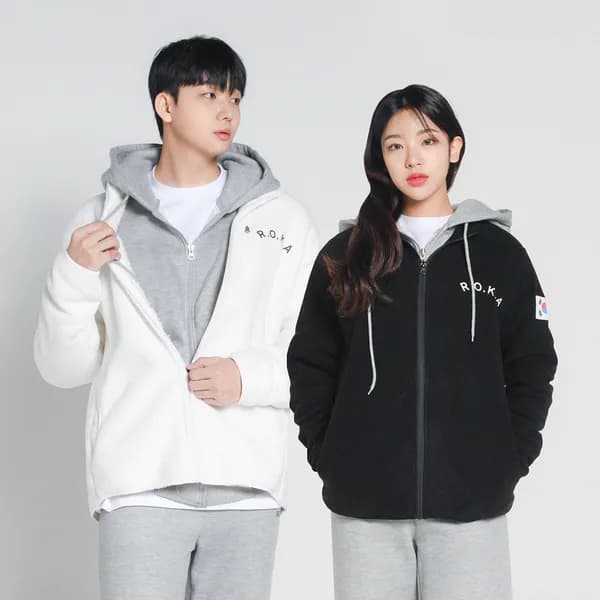 ROKA 코리아아미 후리스 검정 120