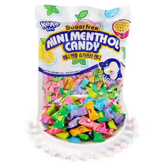 미니 멘톨 슈가프리 캔디, 1kg, 1개