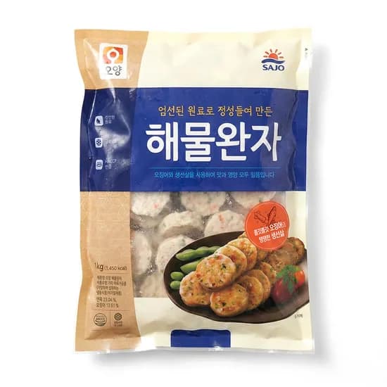 오양 해물완자 1kg 1개