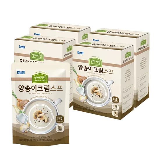 상하키친 양송이크림스프 150g 12개