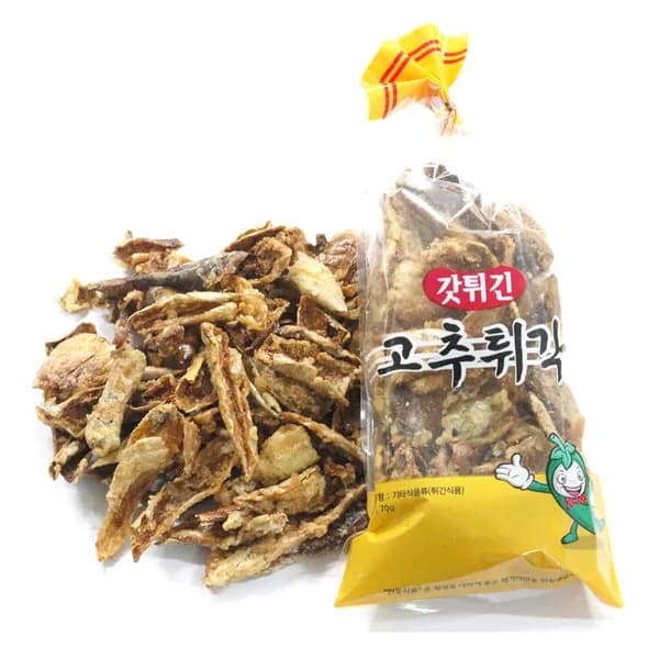 국내산 풋고추튀각 70g 2봉