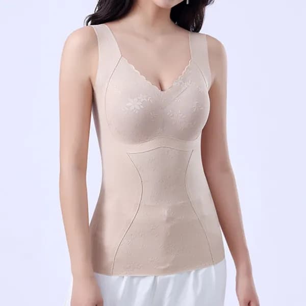 통기성 좋은 민소매 보정 속옷 베이지 L