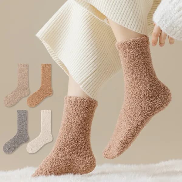 무탈 수족냉증 굿데이 양털 수면양말 카라멜 M 1켤레 3,400원