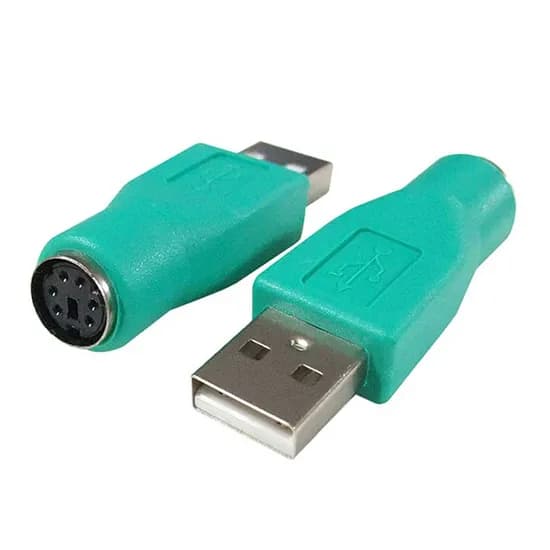 대원 USB 변환 젠더, (M/수) - PS2(F/암)