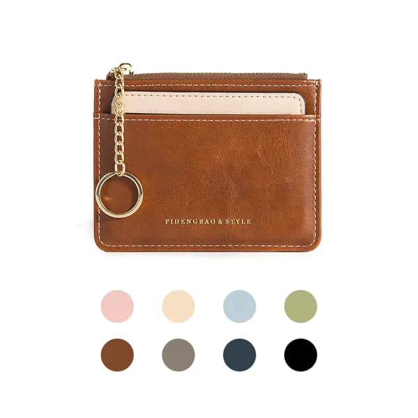 시크릿 포켓 슬림 카드지갑 라이트브라운 12x9.5x1.5cm 1개 6,693원