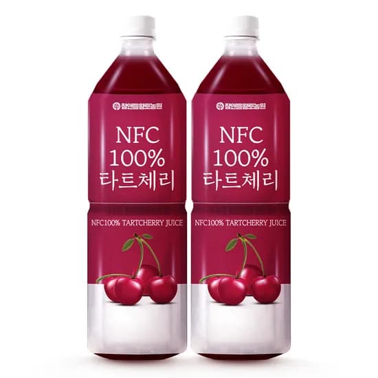 참앤들황토농원 NFC 타트체리 1L 2병