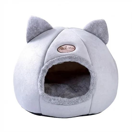 SAY COCOA 고양이 숨숨집 겨울냥이 그레이 1개