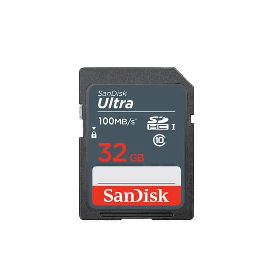 샌디스크 울트라 SD 메모리카드, Class10, 100MB/s, 32GB, 1개