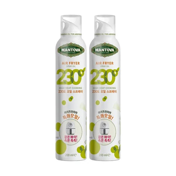 만토바 230도 오일 스프레이 200ml 2개