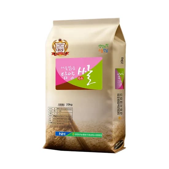 대숲맑은 담양쌀, 특등급, 20kg, 1개