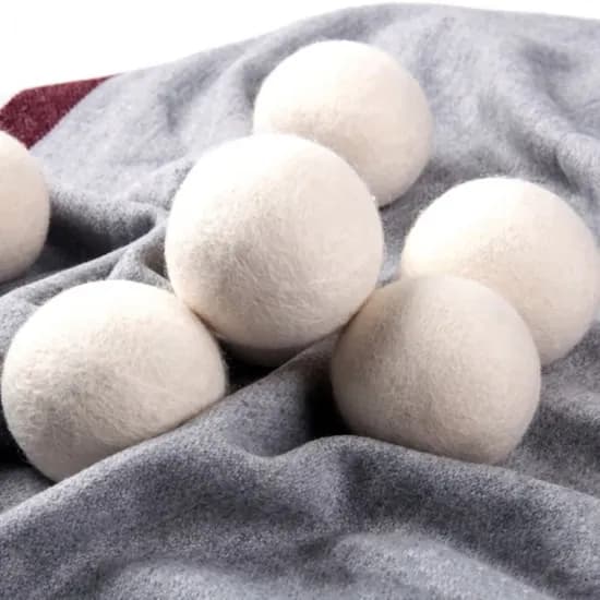 로에드 건조기용 양모볼 6p, 7cm, 6개