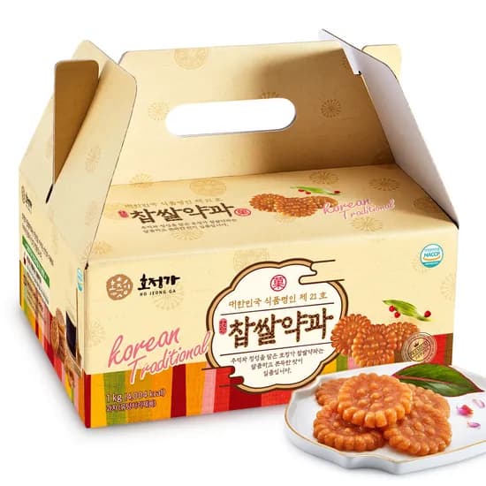 호정가 찹쌀약과 세트, 1kg, 1박스