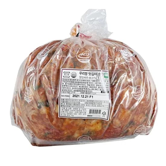 종가집 맛김치 소백 5kg 1개