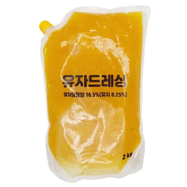 유자드레싱 2kg 1개 14,800원