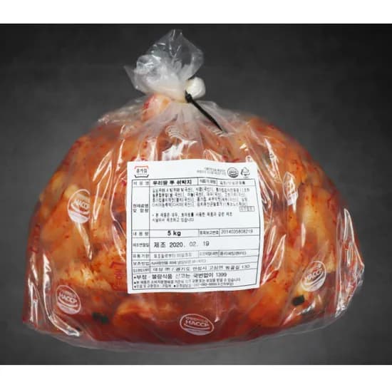종가 우리땅 무 섞박지 5kg