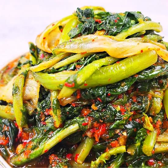 바른 전라도 열무얼갈이 5kg 1박스