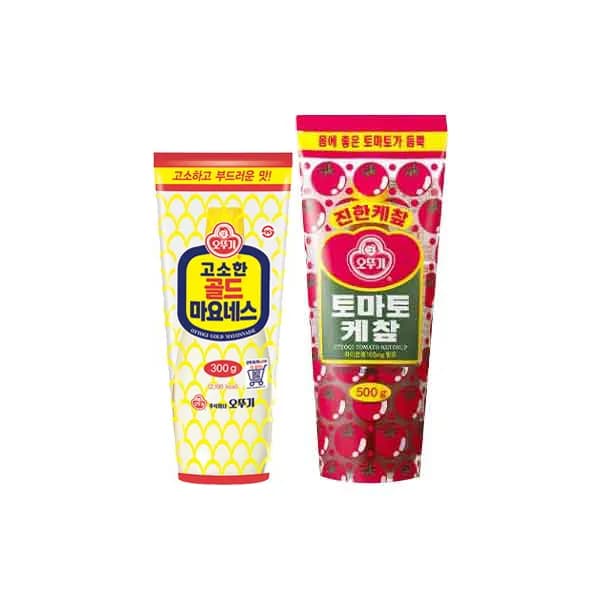 오뚜기 토마토케찹 500g + 골드마요네즈 300g 1세트 8,800원
