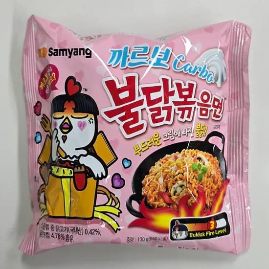 삼양식품 까르보불닭볶음면 130g 7개