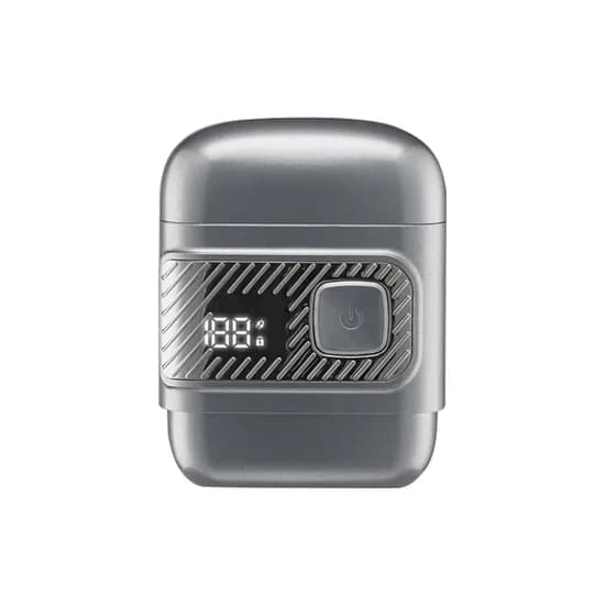 슈투스 3중 헤드 전기 면도기, SchtS1.0, 휴대용, IPX6, 9000RPM, 그레이, 1개