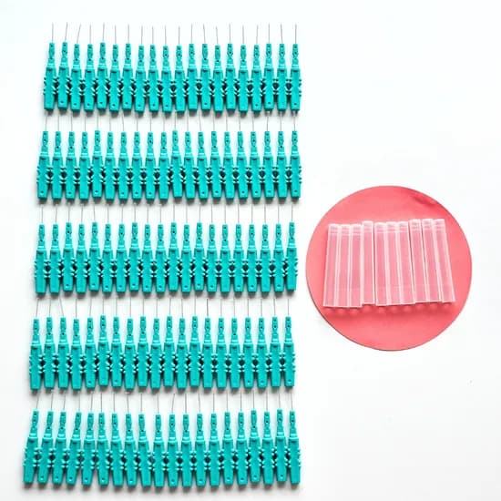 브러쉬포유 에코 패키지 I형 치간칫솔 0.7mm 100개입 위생캡 10개 1박스