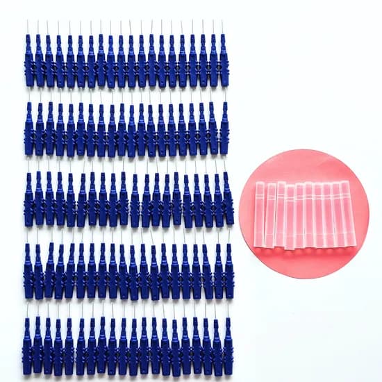 브러쉬포유 에코 패키지 I형 치간칫솔 0.9mm 100개입 위생캡 10개 1박스