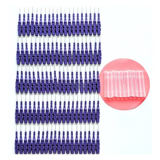 브러쉬포유 에코 패키지 I형 치간칫솔 1.2mm 100개입 위생캡 10개 1박스